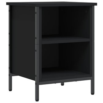 Schoenenkast 38x35x50 cm bewerkt hout zwart 8720845774455 2