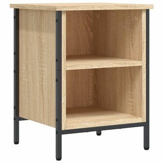 Schoenenkast 38x35x50 cm bewerkt hout sonoma eikenkleurig 8720845774462 2