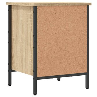 Schoenenkast 38x35x50 cm bewerkt hout sonoma eikenkleurig 8720845774462 6