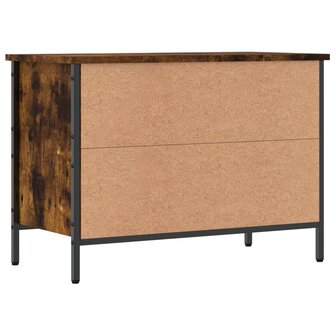 Schoenenkast 69x35x50 cm bewerkt hout gerookt eikenkleurig 8720845774523 6