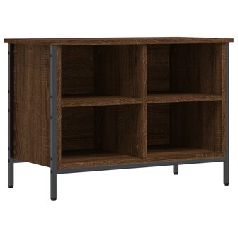Schoenenkast 69x35x50 cm bewerkt hout bruin eikenkleur 8720845774547 2