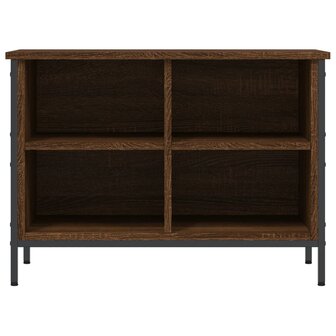 Schoenenkast 69x35x50 cm bewerkt hout bruin eikenkleur 8720845774547 4