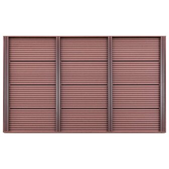 Vloerelement voor solardouche 101x63x5,5 cm HKC bruin 8719883813592 2
