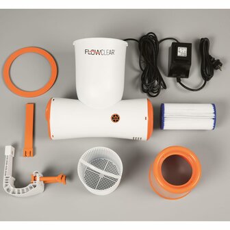 Bestway Flowclear Zwembadfilterpomp Flowclear Skimatic 3974 L/u 58469 6942138951851 10