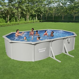 Bestway Framezwembad Hydrium bovengronds ovaal 610x360x120 cm 6941607311035 1