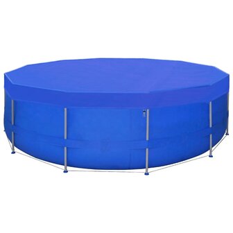 Zwembadhoezen 2 st rond 90 g/m&sup2; 460 cm PE 8720286648261 2