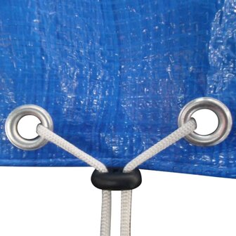 Zwembadhoezen 2 st rond 90 g/m&sup2; 460 cm PE 8720286648261 7