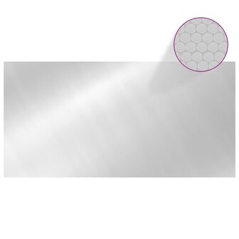 Zwembadhoes 975x488 cm PE zilverkleurig 8720286154861 2