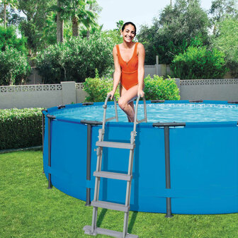 Bestway Zwembadladder 4 treden Flowclear 122 cm 58331 6942138954722 4