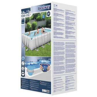Bestway Power Steel Zwembadset rechthoekig 549x274x122 cm 8721012051911 9