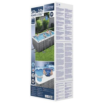 Bestway Power Steel Zwembadset rechthoekig 412x201x122 cm 8721012052246 11
