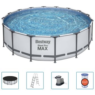 Bestway Steel Pro MAX Zwembadset 488x122 cm 8721012052468 2