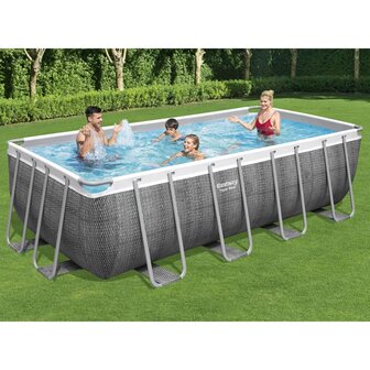Bestway Power Steel Zwembadset rechthoekig 488x244x122 cm 8721012052604 1