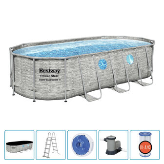 Bestway Power Steel Zwembadset Swim Vista Series 549x274x122 cm 8721012053601 2