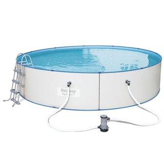 Bestway Hydrium Zwembadset rond 460x90 cm stalen frame 6942138955859 2