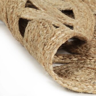 Vloerkleed handgemaakt 240 cm gevlochten jute 8720286980552 5
