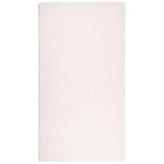 Vloerkleed PAMPLONA shaggy hoogpolig modern 60x110 cm cr&egrave;me 8721012228290 2