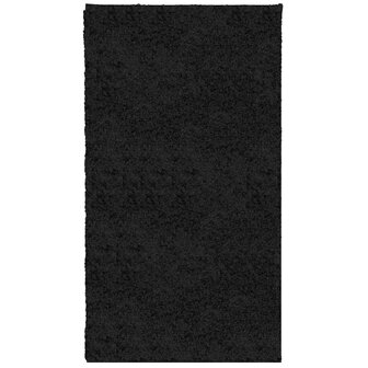 Vloerkleed PAMPLONA shaggy hoogpolig modern 60x110 cm zwart 8721012228733 2