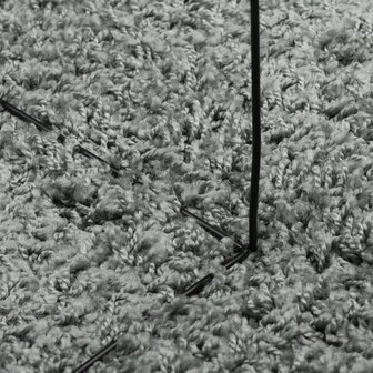 Vloerkleed PAMPLONA shaggy hoogpolig modern &Oslash; 80 cm groen 8721012229105 8