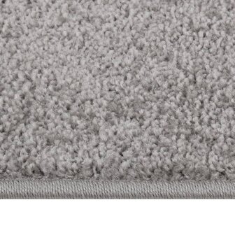 Vloerkleed kortpolig 80x150 cm grijs 8720286848449 4