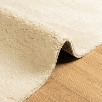 Vloerkleed HUARTE laagpolig zacht wasbaar 60x110 cm cr&egrave;me 8721012226333 6