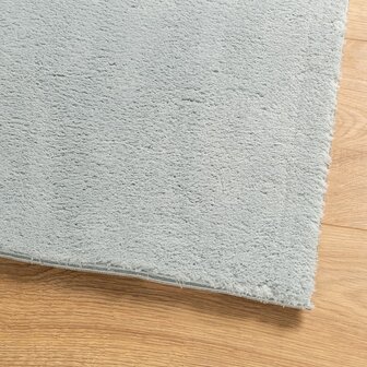 Vloerkleed HUARTE laagpolig zacht wasbaar 60x110 cm blauw 8721012227286 4