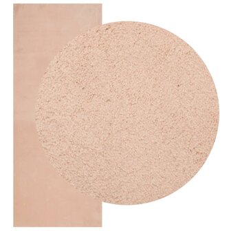 Vloerkleed HUARTE laagpolig zacht wasbaar 80x200 cm roze 8721012227491 3