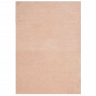 Vloerkleed HUARTE laagpolig zacht wasbaar 140x200 cm roze 8721012227545 2