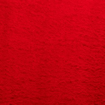 Vloerkleed HUARTE laagpolig zacht wasbaar 80x250 cm rood 8721012227699 9