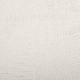 Vloerkleed IZA laagpolig Scandinavisch &Oslash; 80 cm cr&egrave;mekleurig 8721012230460 9
