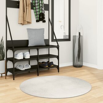 Vloerkleed IZA laagpolig Scandinavisch &Oslash; 100 cm cr&egrave;mekleurig 8721012230477 1