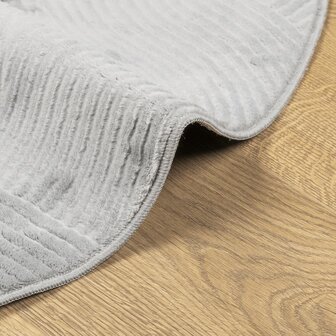 Vloerkleed IZA laagpolig Scandinavisch &Oslash; 80 cm grijs 8721012230583 6