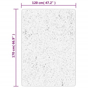 Vloerkleed OVIEDO laagpolig 120x170 cm antracietkleurig 8721012230699 10