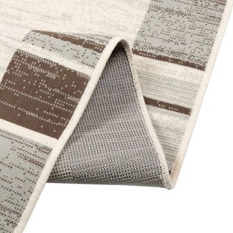 Vloerkleed voor binnen buiten laagpolig 80x150 cm meerkleurig 8721102649349 5