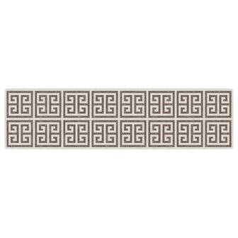 Vloerkleed voor binnen buiten laagpolig 80x300 cm meerkleurig 8721102649455 2