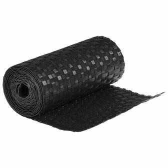 Balkonschermen 5 st 255x19 cm poly rattan zwart 8721012431416 4