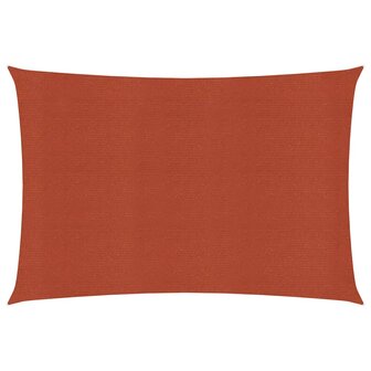 Zonnezeil 160 g/m&sup2; 2x3 m HDPE terracottakleurig 8720286099001 1