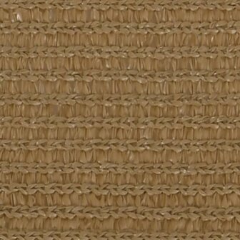 Zonnezeil 160 g/m&sup2; 2x3 m HDPE taupe 8720286099551 3