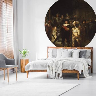 WallArt Behangcirkel The Night Watch 142,5 cm 8719992629053 3