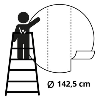 WallArt Behangcirkel The Night Watch 142,5 cm 8719992629053 6