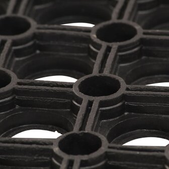 Deurmat rechthoekig 40x60 cm rubber 8721012224599 3
