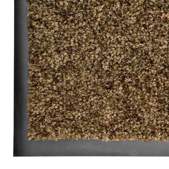 Deurmat wasbaar 40x60 cm bruin 8720286064856 5