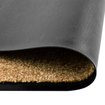Deurmat wasbaar 40x60 cm cr&egrave;me 8720286065150 2