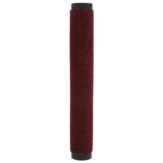 Droogloopmatten 2 st rechthoekig getuft 40x60 cm rood 8719883874418 4