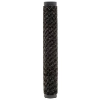 Droogloopmatten 2 st rechthoekig getuft 120x180 cm zwart 8719883874562 4
