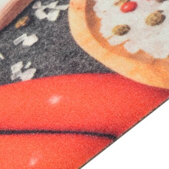Keukenmat wasbaar groenteprint 60x180 cm fluweel 8720845917593 3