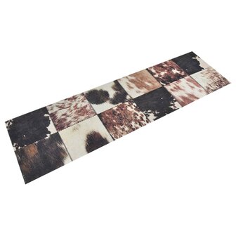 Keukenmat wasbaar dierenhuidprint 45x150 cm fluweel 8720845917975 1