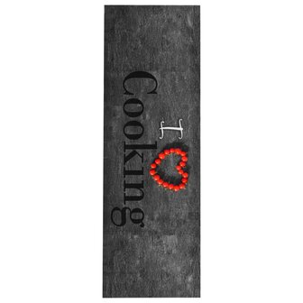 Keukenmat wasbaar Cooking 60x180 cm 8720286065242 1