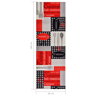 Keukenmat wasbaar Cuisine 60x180 cm 8720286065266 6