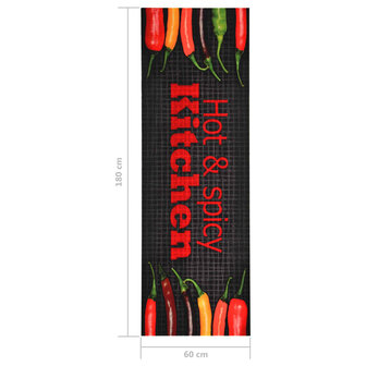 Keukenmat wasbaar Hot&amp;Spicy 60x180 cm 8720286065327 6